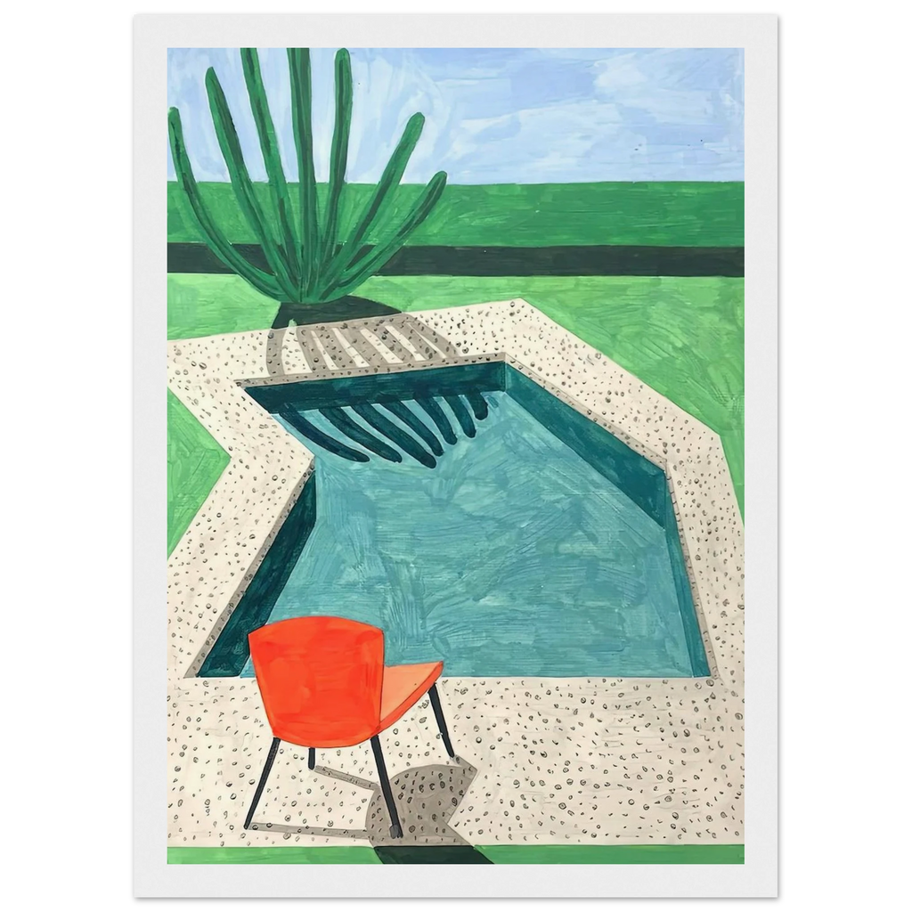 David Hockney Framed Poster | David Hockney Framed Prints Wall Art | David Hockney Poster