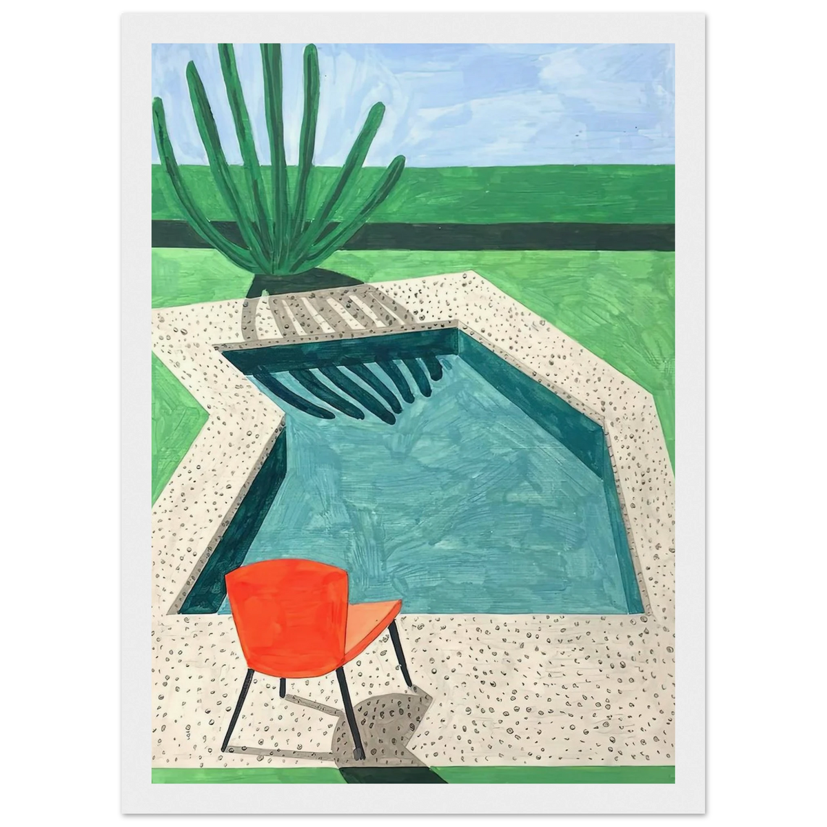 David Hockney Framed Poster | David Hockney Framed Prints Wall Art | David Hockney Poster