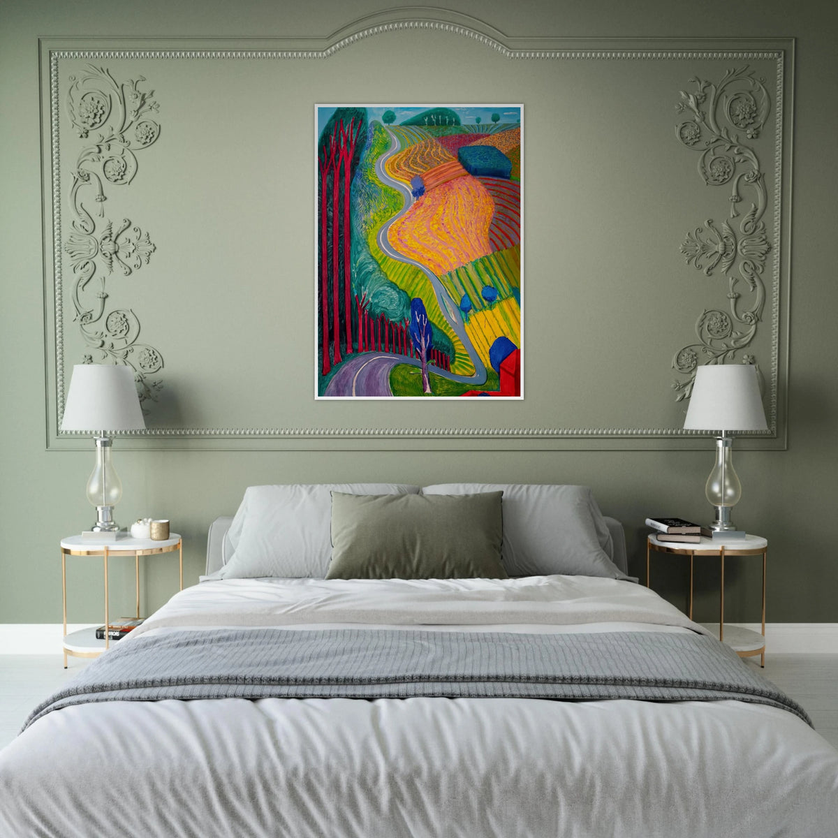 David Hockney Framed Poster | David Hockney Framed Prints Wall Art | David Hockney Poster