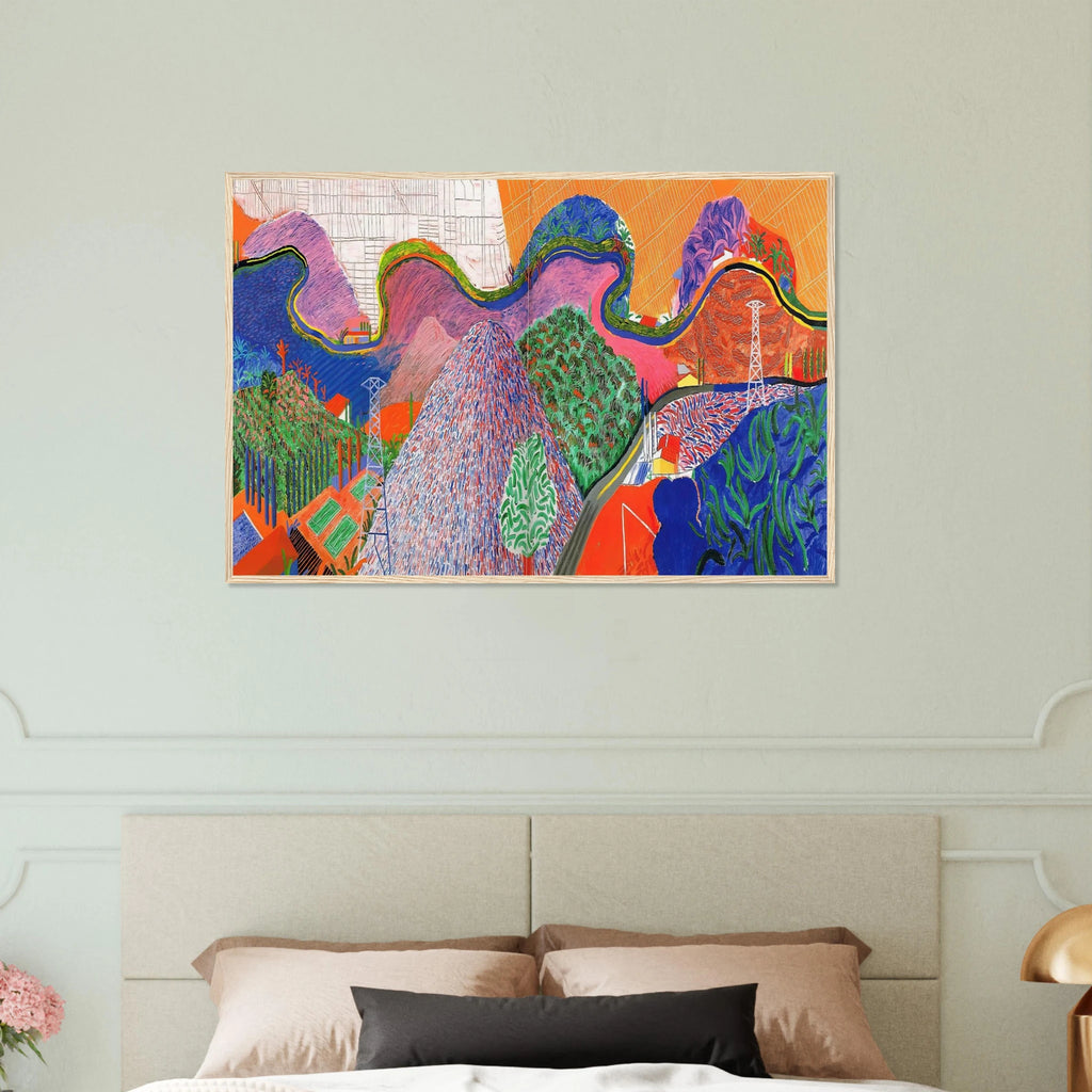 David Hockney Framed Poster | David Hockney Framed Prints Wall Art | David Hockney Poster