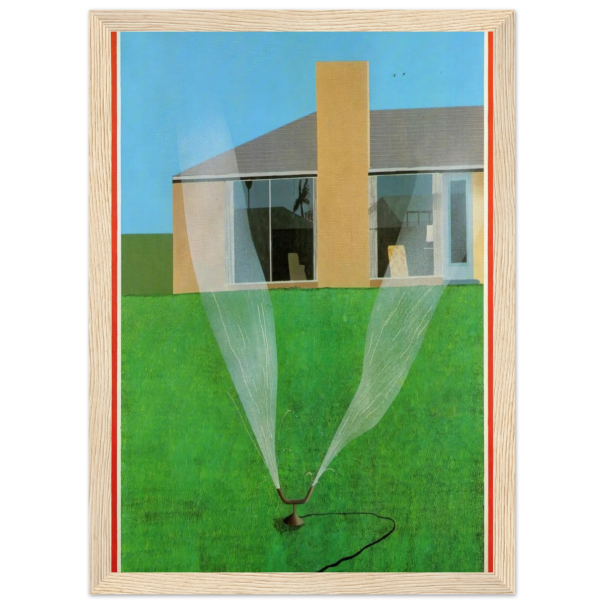 David Hockney Framed Poster | David Hockney Framed Prints Wall Art | David Hockney Poster