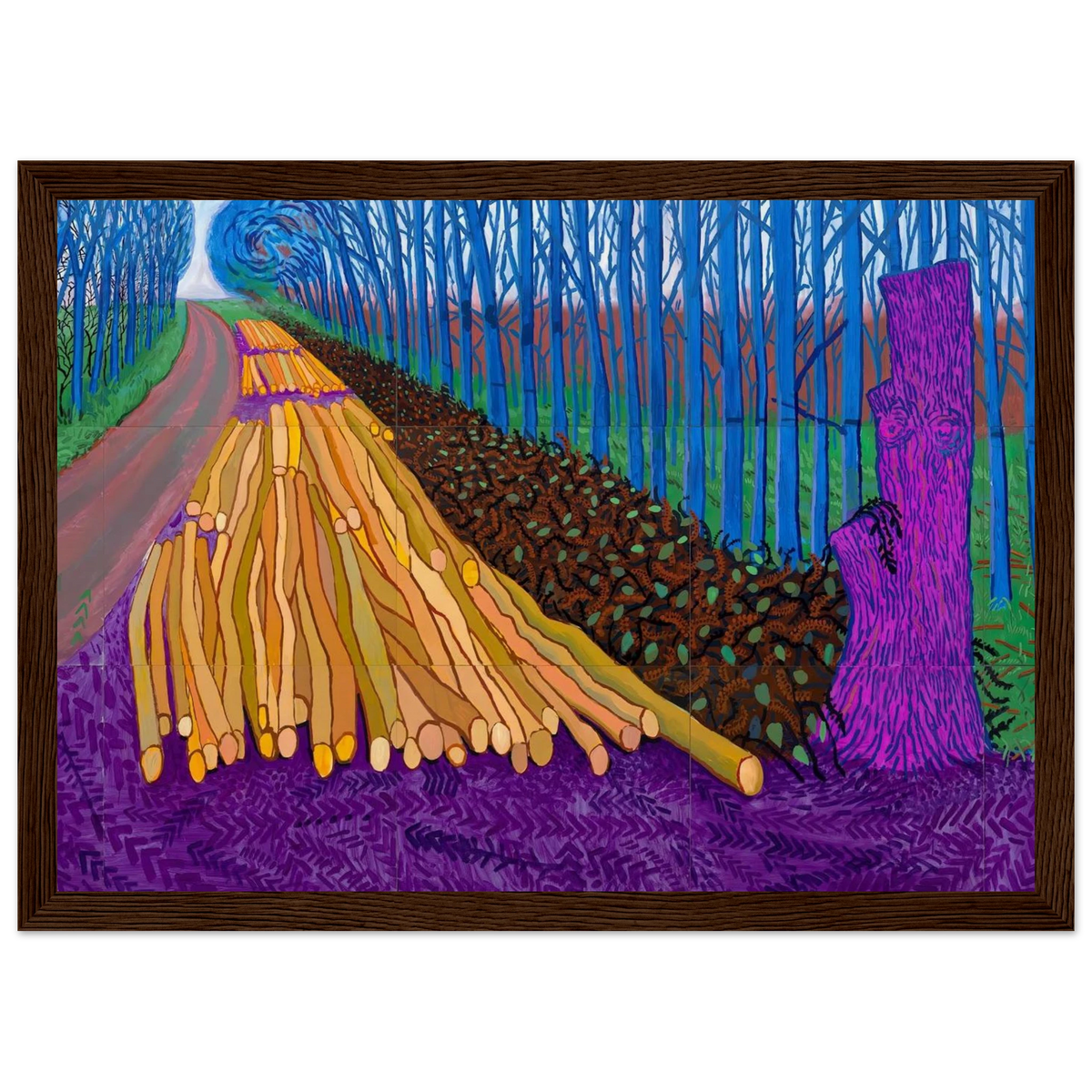 David Hockney Framed Poster | David Hockney Framed Prints Wall Art | David Hockney Poster