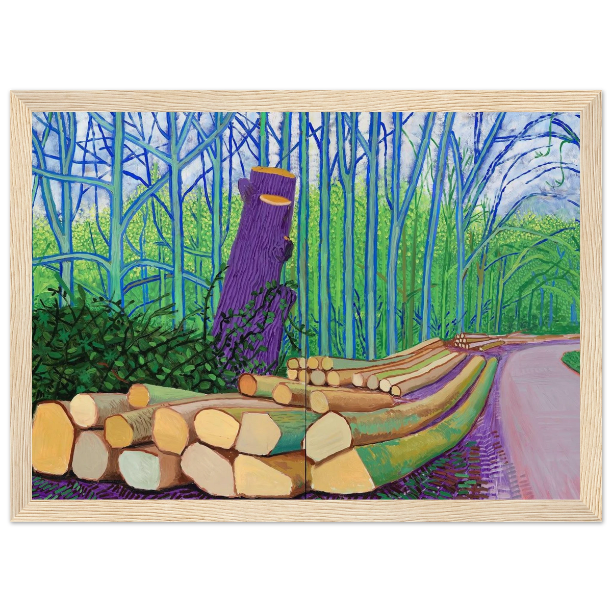 David Hockney Framed Poster | David Hockney Framed Prints Wall Art | David Hockney Poster