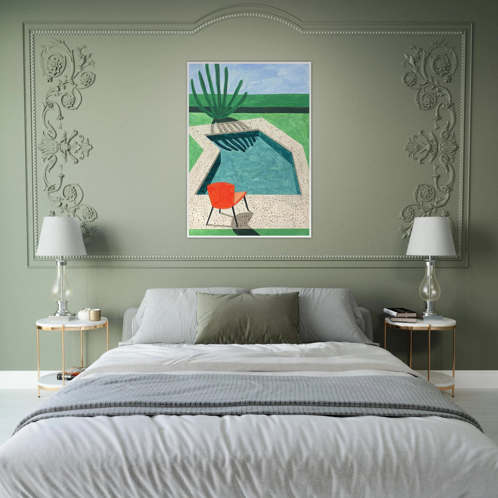 David Hockney Framed Poster | David Hockney Framed Prints Wall Art | David Hockney Poster