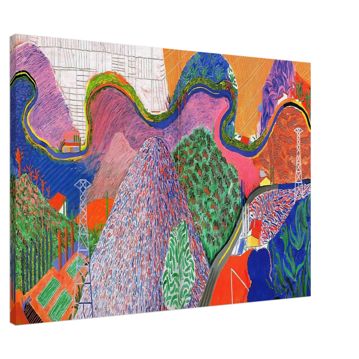David Hockney Canvas | David Hockney Canvas | David Hockney Poster