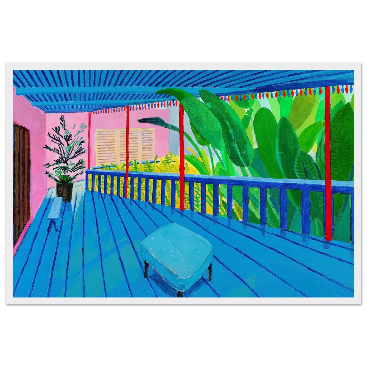 David Hockney Framed Poster | David Hockney Framed Prints Wall Art | David Hockney Poster