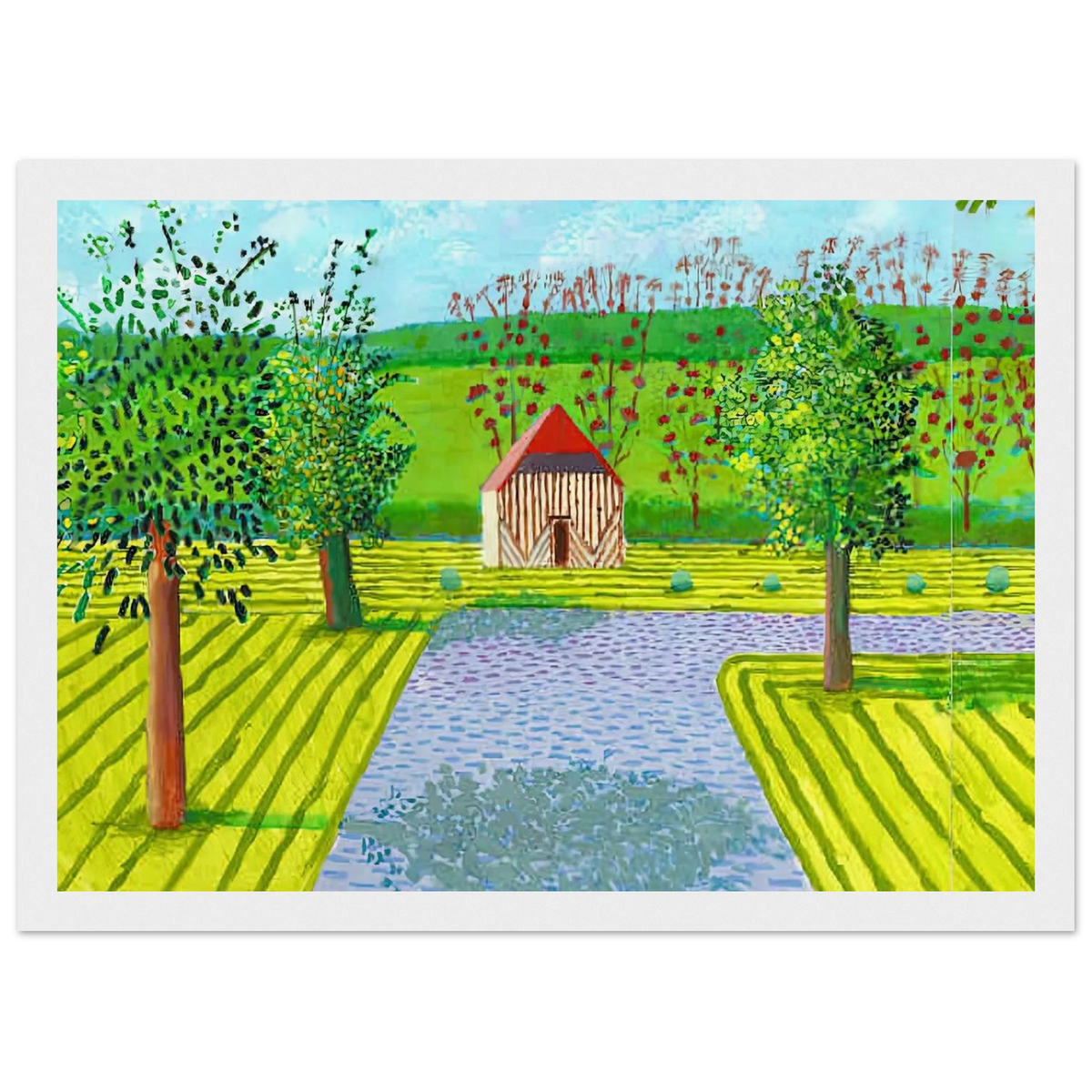 David Hockney Framed Poster | David Hockney Framed Prints Wall Art | David Hockney Poster