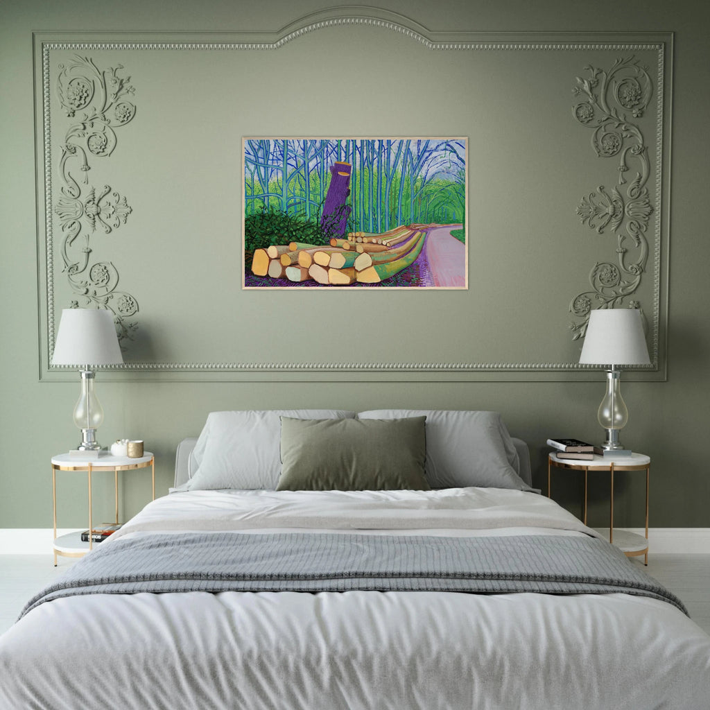 David Hockney Framed Poster | David Hockney Framed Prints Wall Art | David Hockney Poster