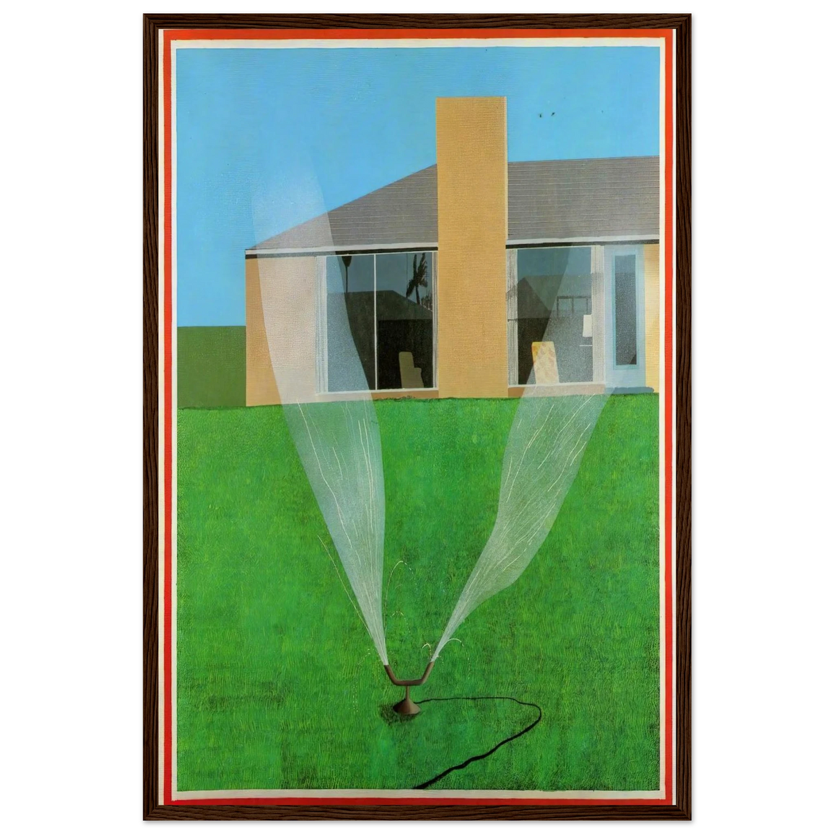 David Hockney Framed Poster | David Hockney Framed Prints Wall Art | David Hockney Poster