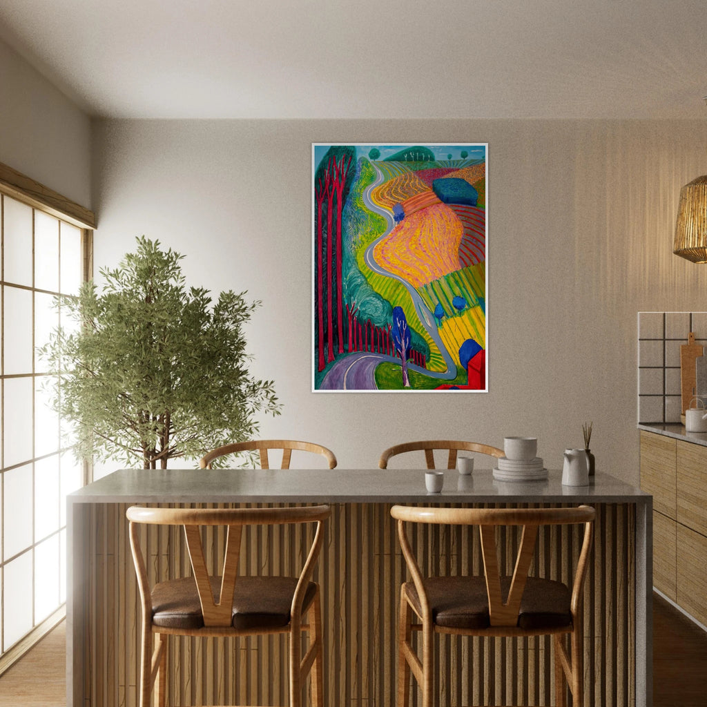 David Hockney Framed Poster | David Hockney Framed Prints Wall Art | David Hockney Poster
