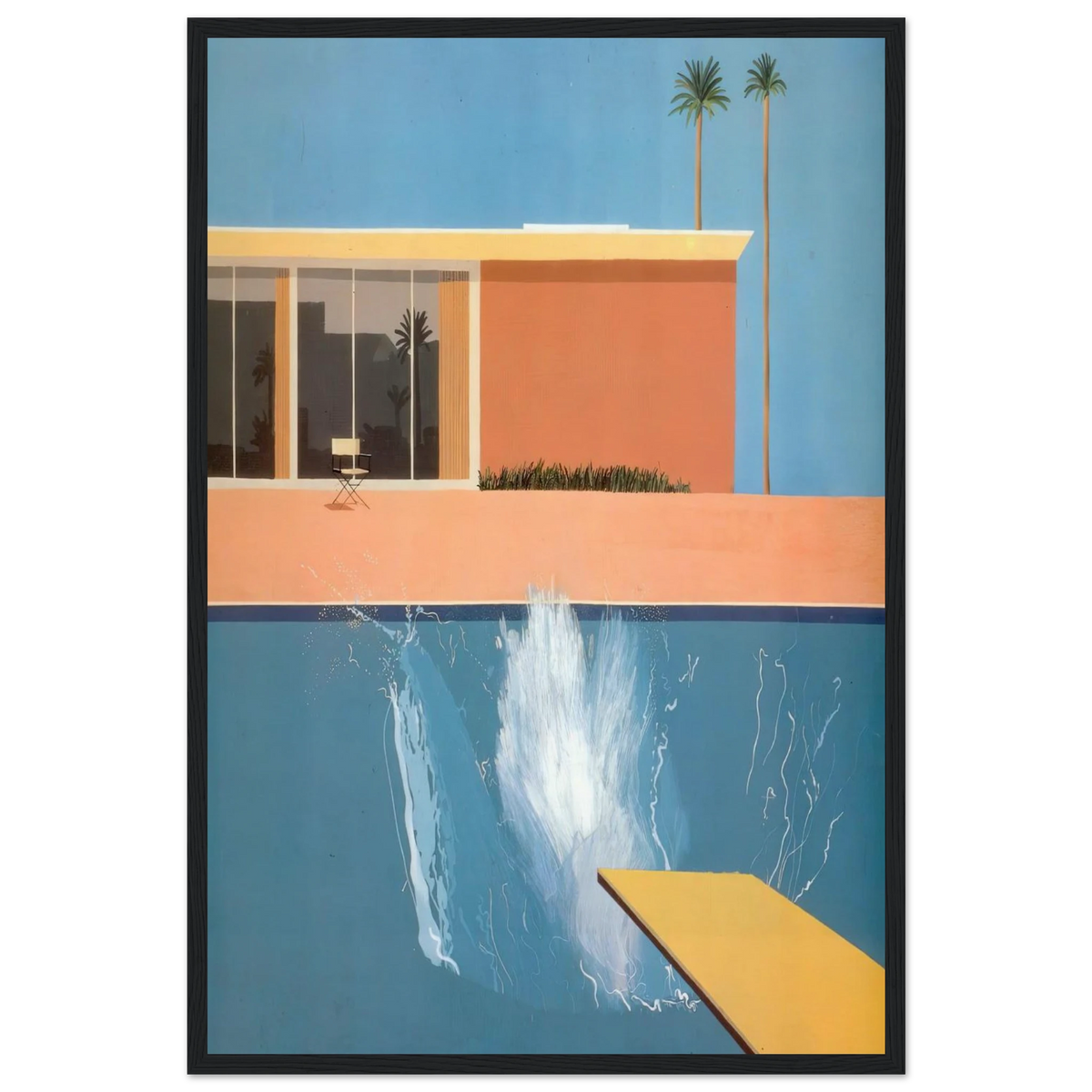 David Hockney Framed Poster | David Hockney Framed Prints Wall Art | David Hockney Poster