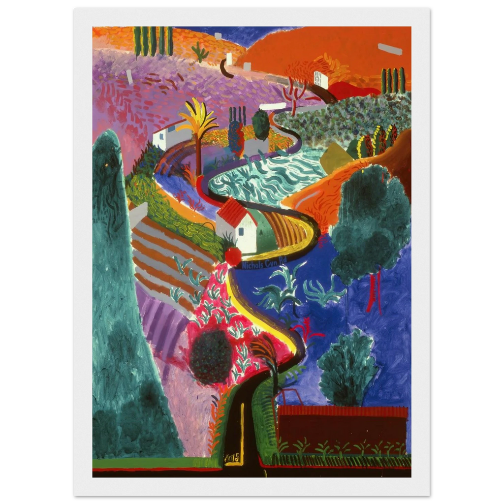 David Hockney Framed Poster | David Hockney Framed Prints Wall Art | David Hockney Poster