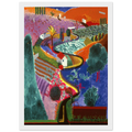 David Hockney Framed Poster | David Hockney Framed Prints Wall Art | David Hockney Poster