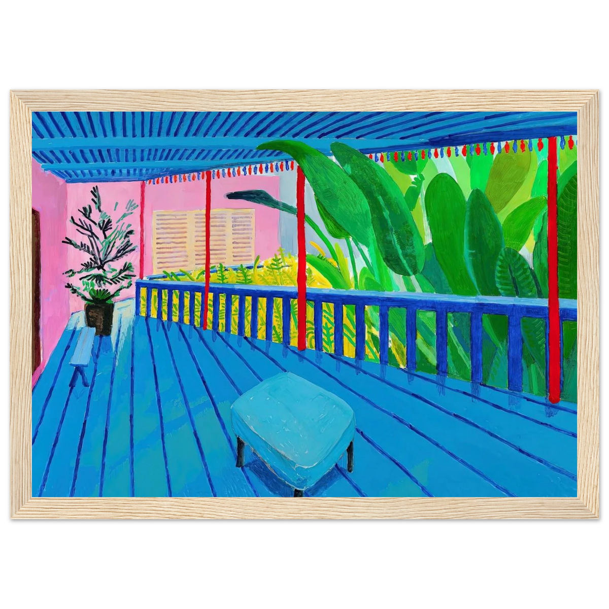David Hockney Framed Poster | David Hockney Framed Prints Wall Art | David Hockney Poster