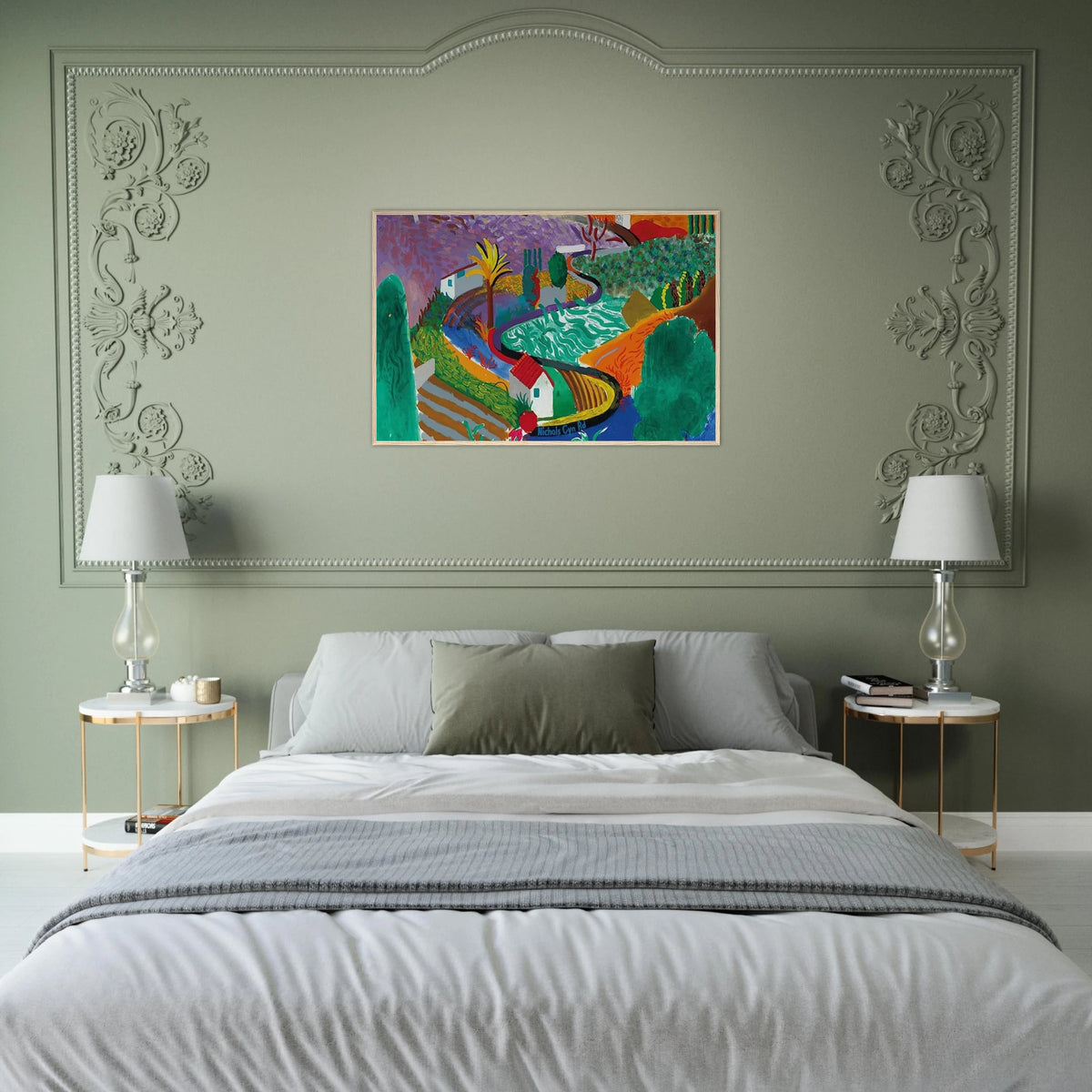 David Hockney Framed Poster | David Hockney Framed Prints Wall Art | David Hockney Poster