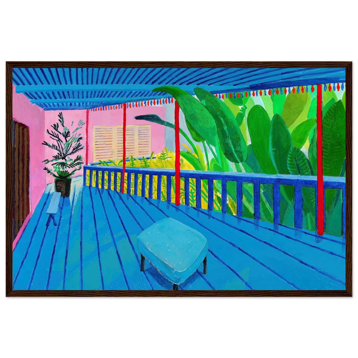David Hockney Framed Poster | David Hockney Framed Prints Wall Art | David Hockney Poster