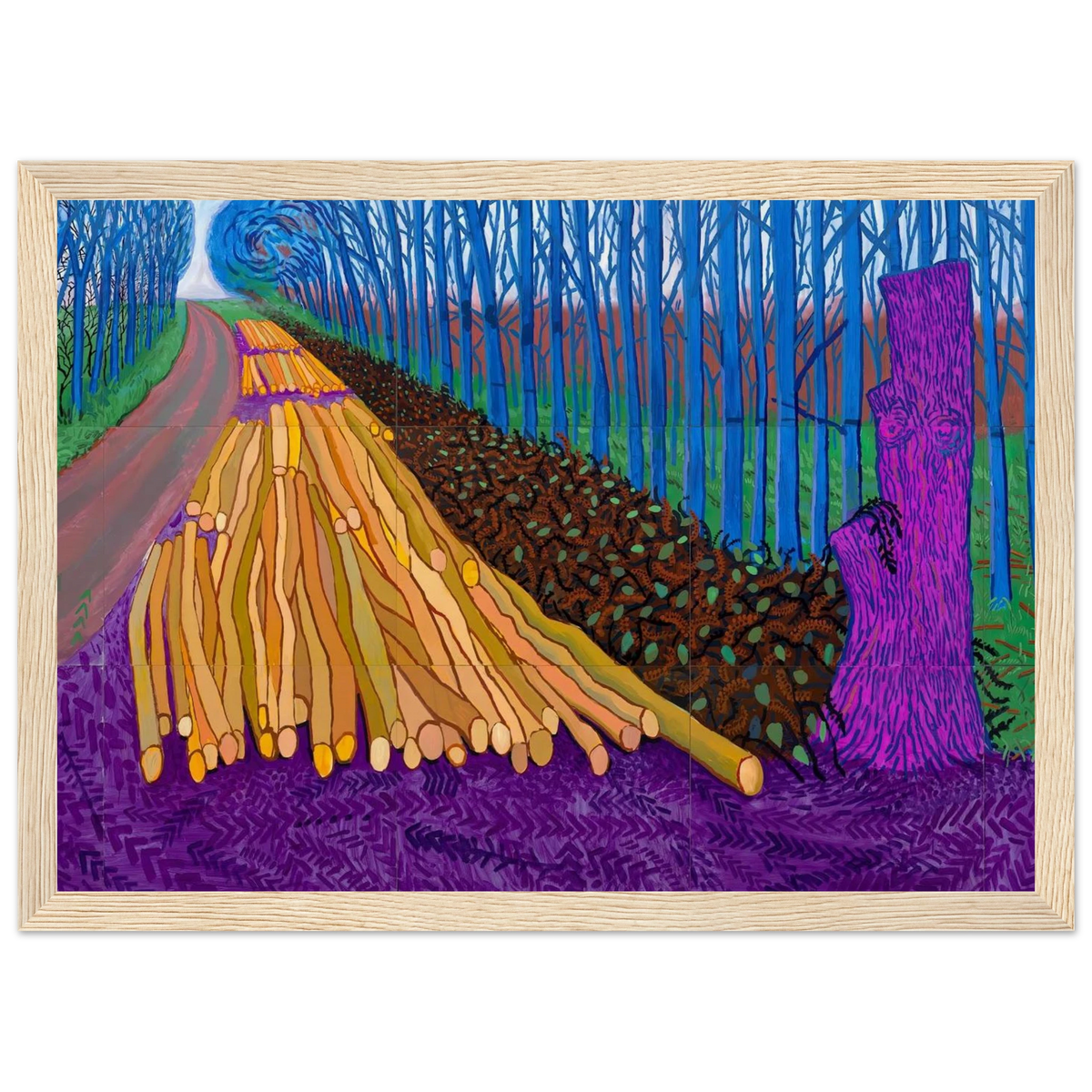 David Hockney Framed Poster | David Hockney Framed Prints Wall Art | David Hockney Poster