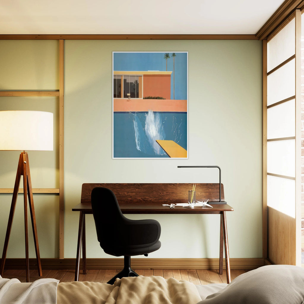 David Hockney Framed Poster | David Hockney Framed Prints Wall Art | David Hockney Poster