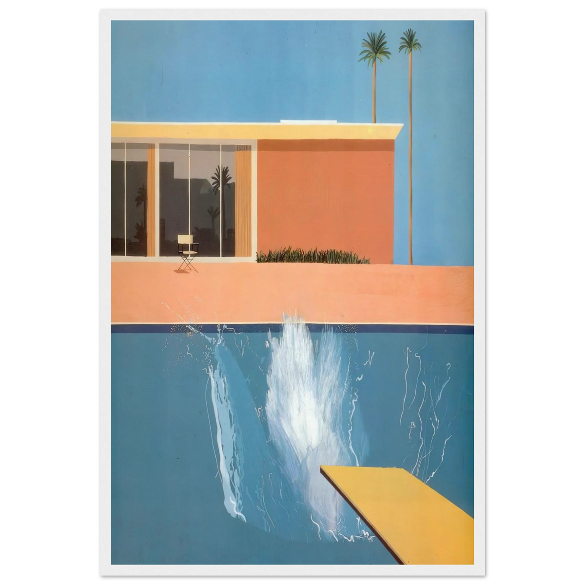David Hockney Framed Poster | David Hockney Framed Prints Wall Art | David Hockney Poster