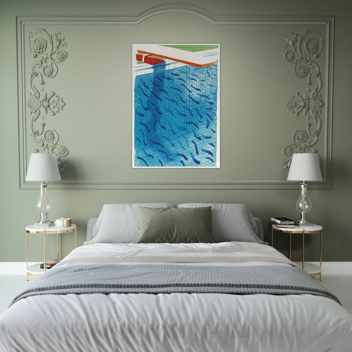 David Hockney Framed Poster | David Hockney Framed Prints Wall Art | David Hockney Poster