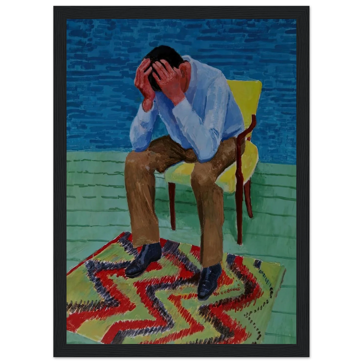 David Hockney Framed Poster | David Hockney Framed Prints Wall Art | David Hockney Poster