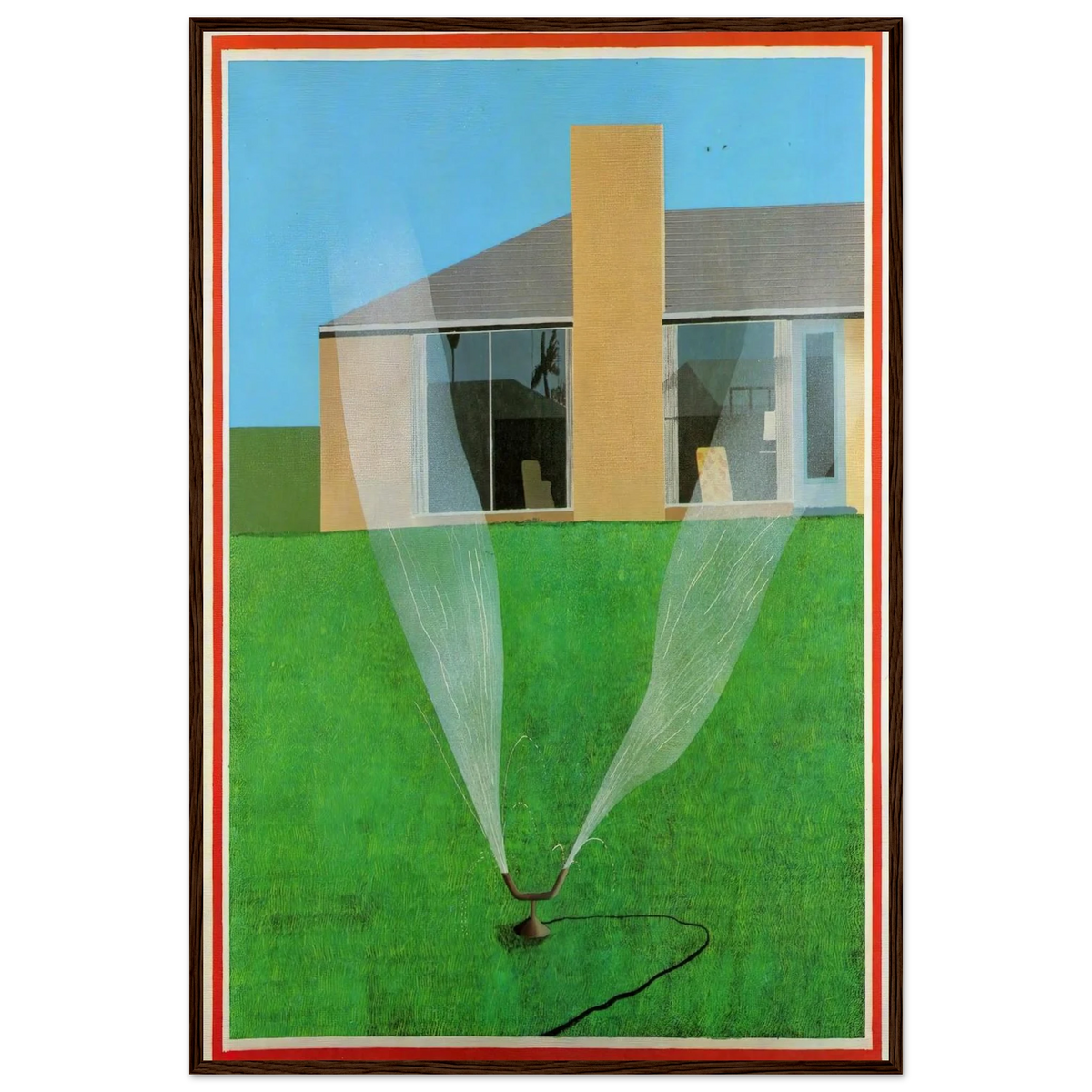 David Hockney Framed Poster | David Hockney Framed Prints Wall Art | David Hockney Poster