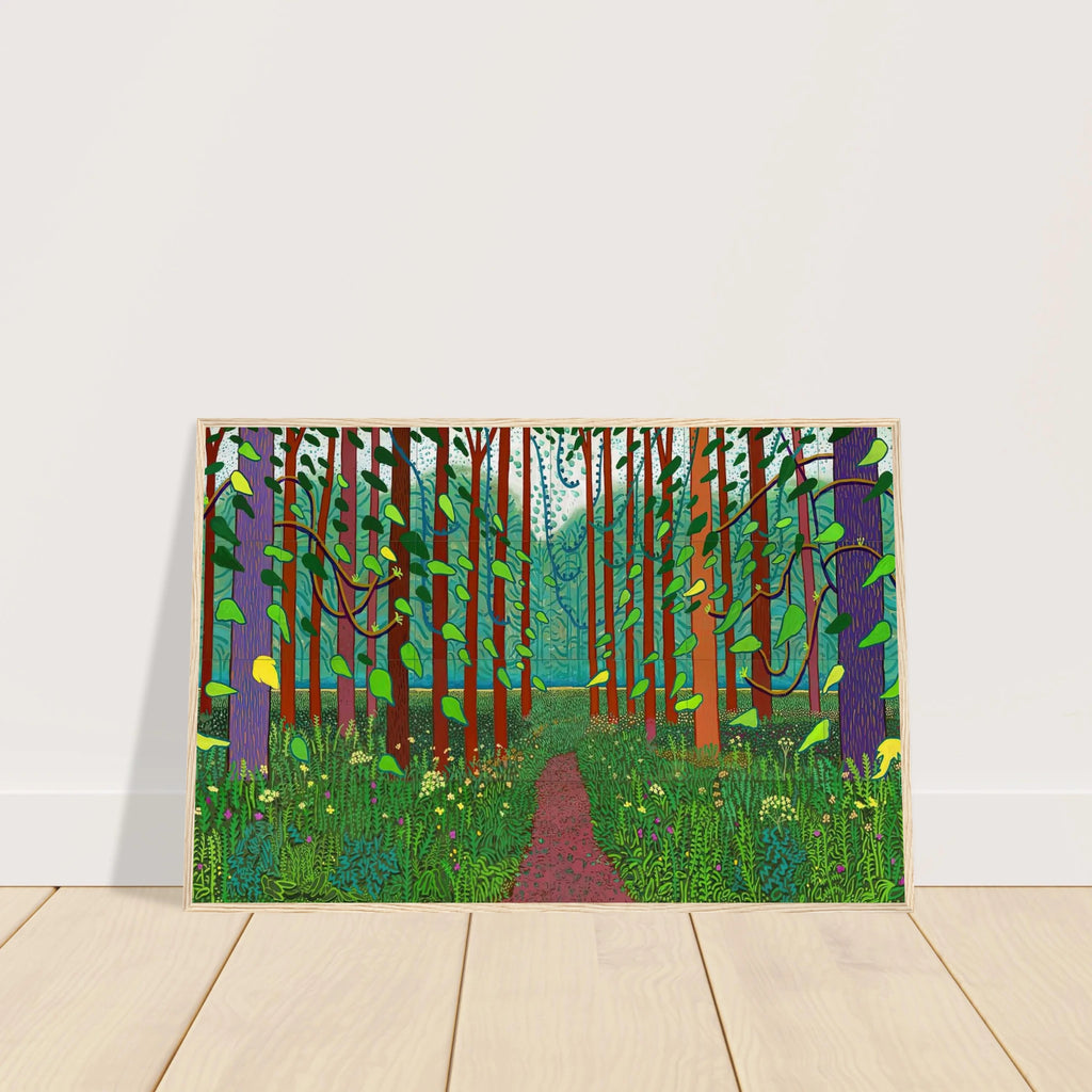 David Hockney Framed Poster | David Hockney Framed Prints Wall Art | David Hockney Poster