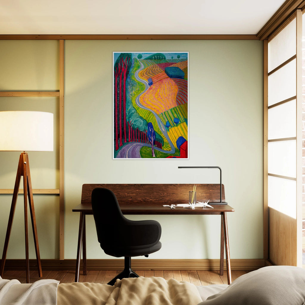 David Hockney Framed Poster | David Hockney Framed Prints Wall Art | David Hockney Poster