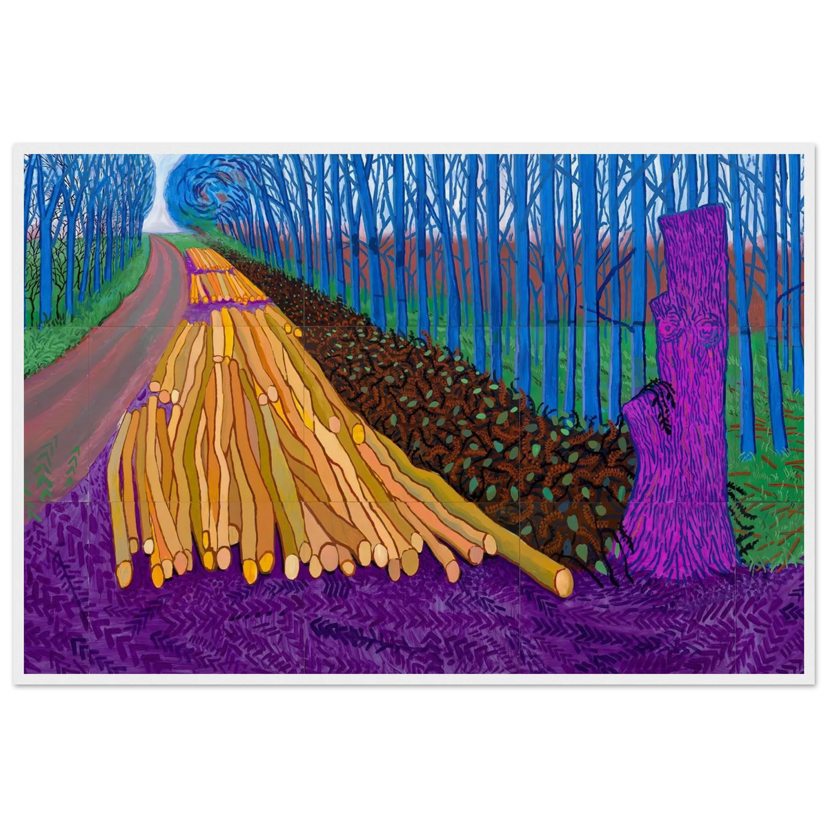 David Hockney Framed Poster | David Hockney Framed Prints Wall Art | David Hockney Poster