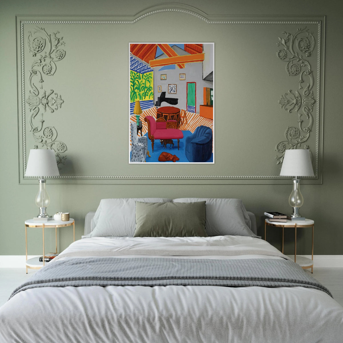 David Hockney Framed Poster | David Hockney Framed Prints Wall Art | David Hockney Poster