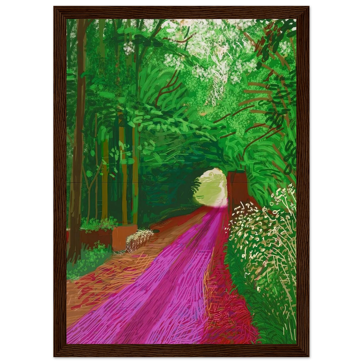 David Hockney Framed Poster | David Hockney Framed Prints Wall Art | David Hockney Poster