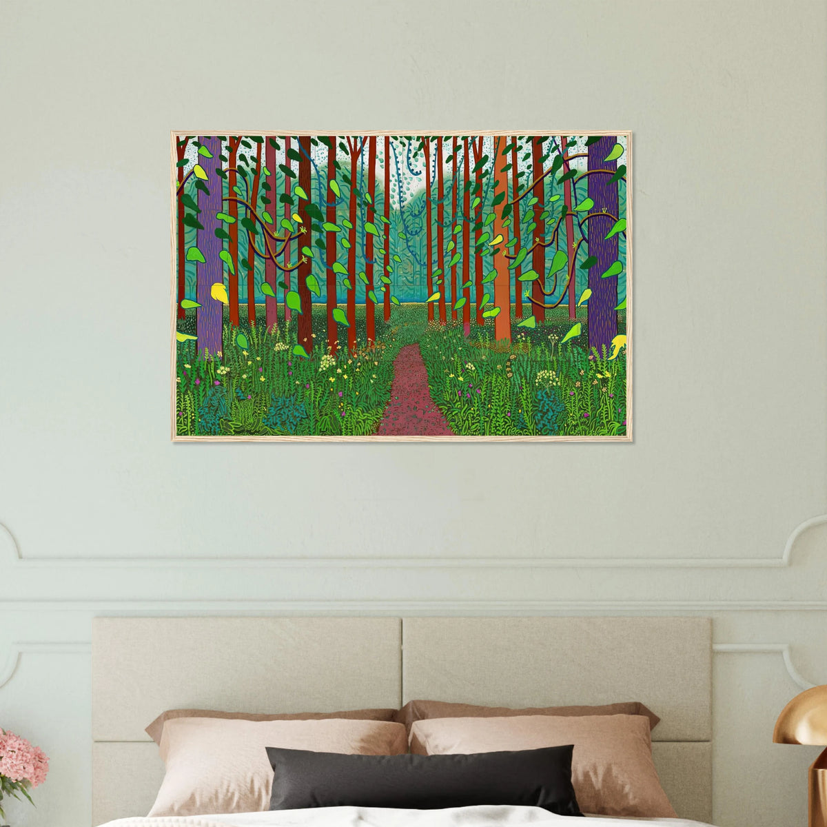 David Hockney Framed Poster | David Hockney Framed Prints Wall Art | David Hockney Poster