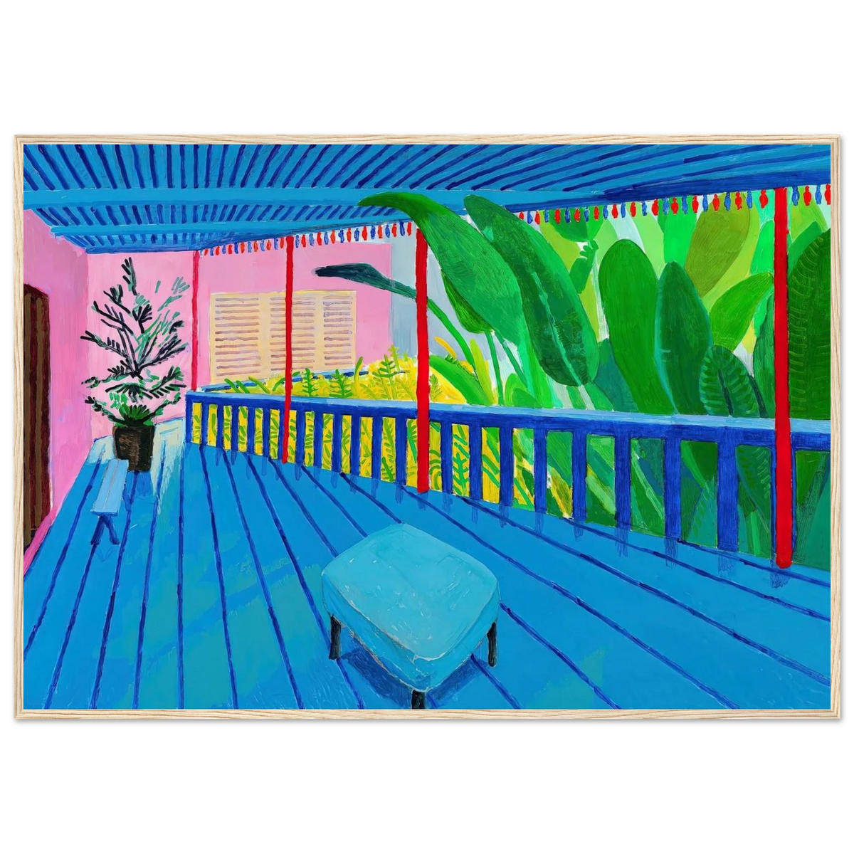David Hockney Framed Poster | David Hockney Framed Prints Wall Art | David Hockney Poster