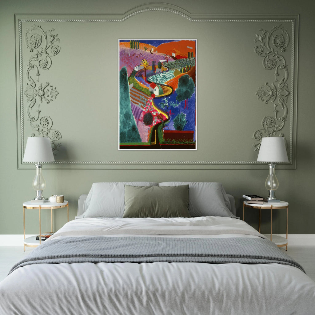 David Hockney Framed Poster | David Hockney Framed Prints Wall Art | David Hockney Poster