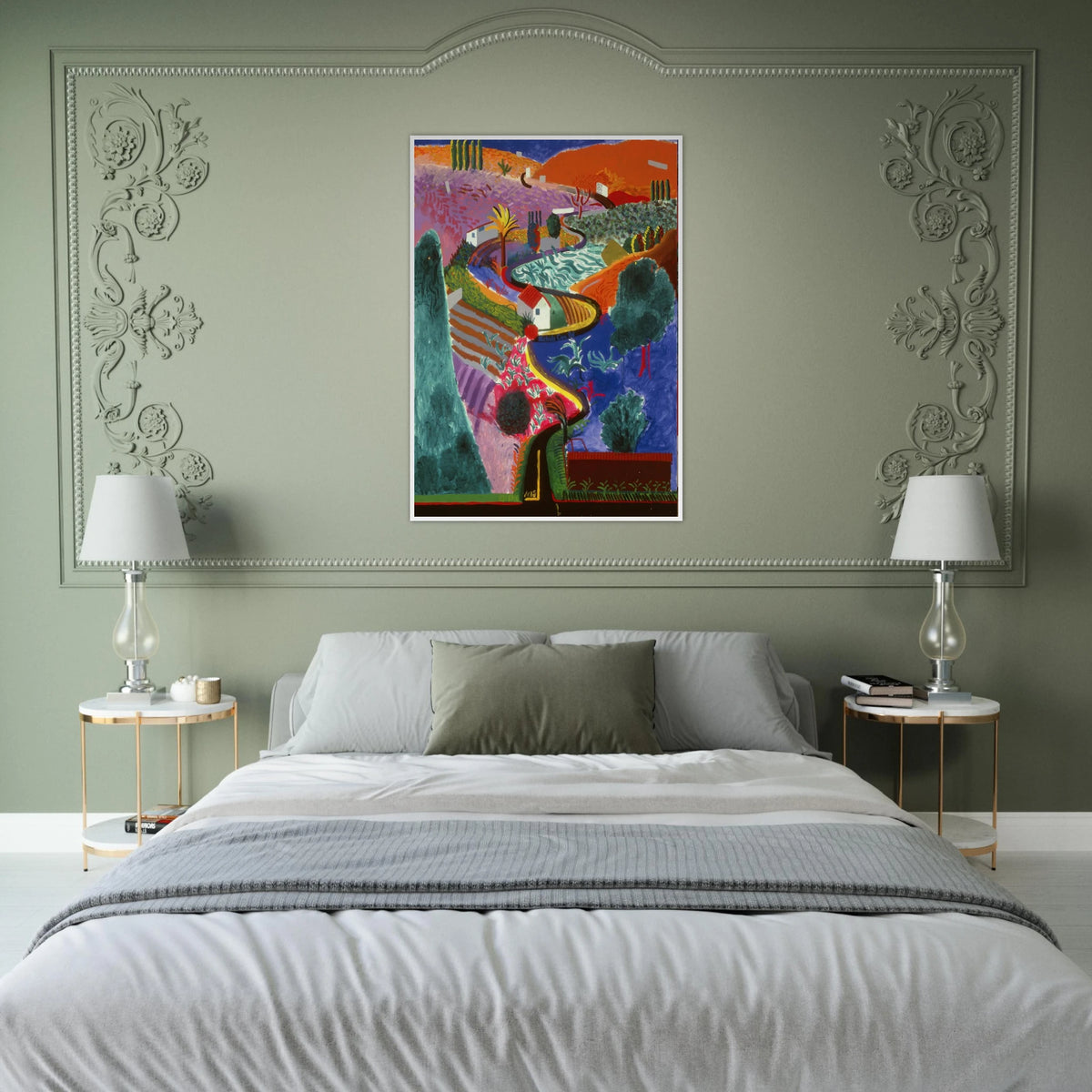 David Hockney Framed Poster | David Hockney Framed Prints Wall Art | David Hockney Poster