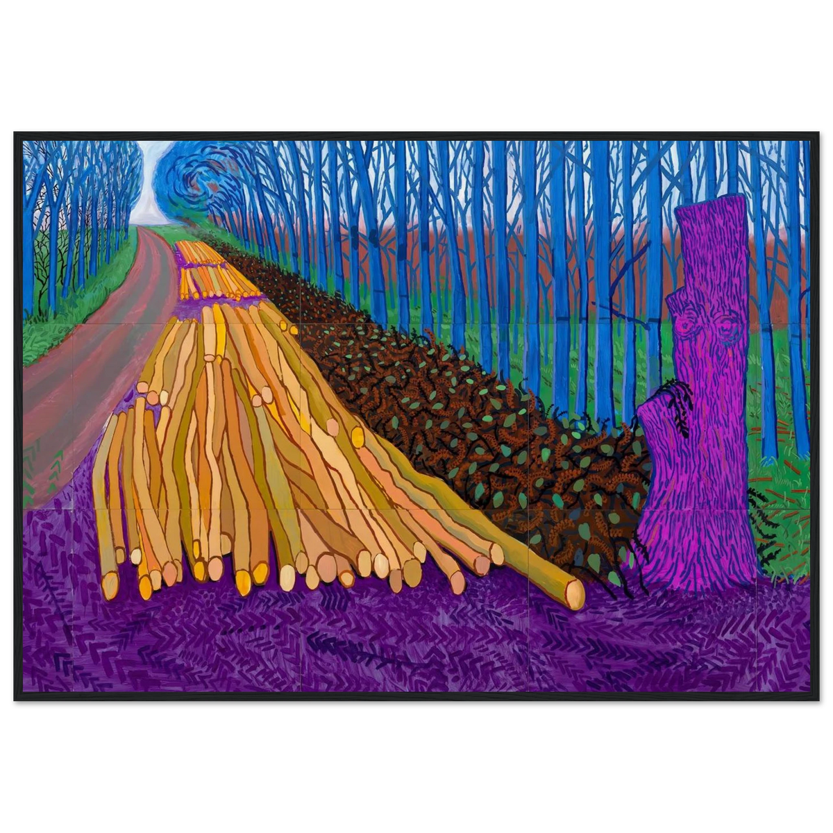 David Hockney Framed Poster | David Hockney Framed Prints Wall Art | David Hockney Poster