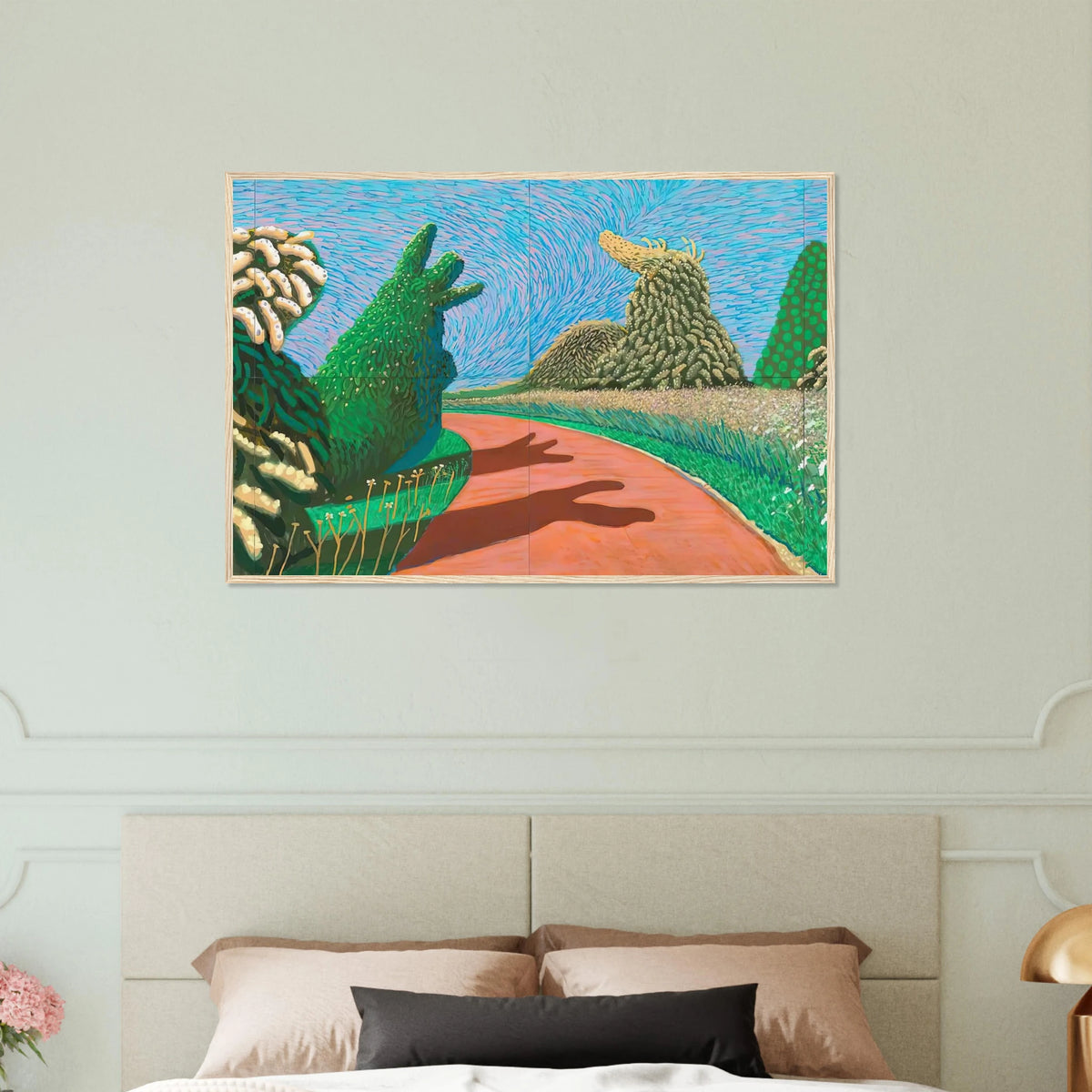 David Hockney Framed Poster | David Hockney Framed Prints Wall Art | David Hockney Poster
