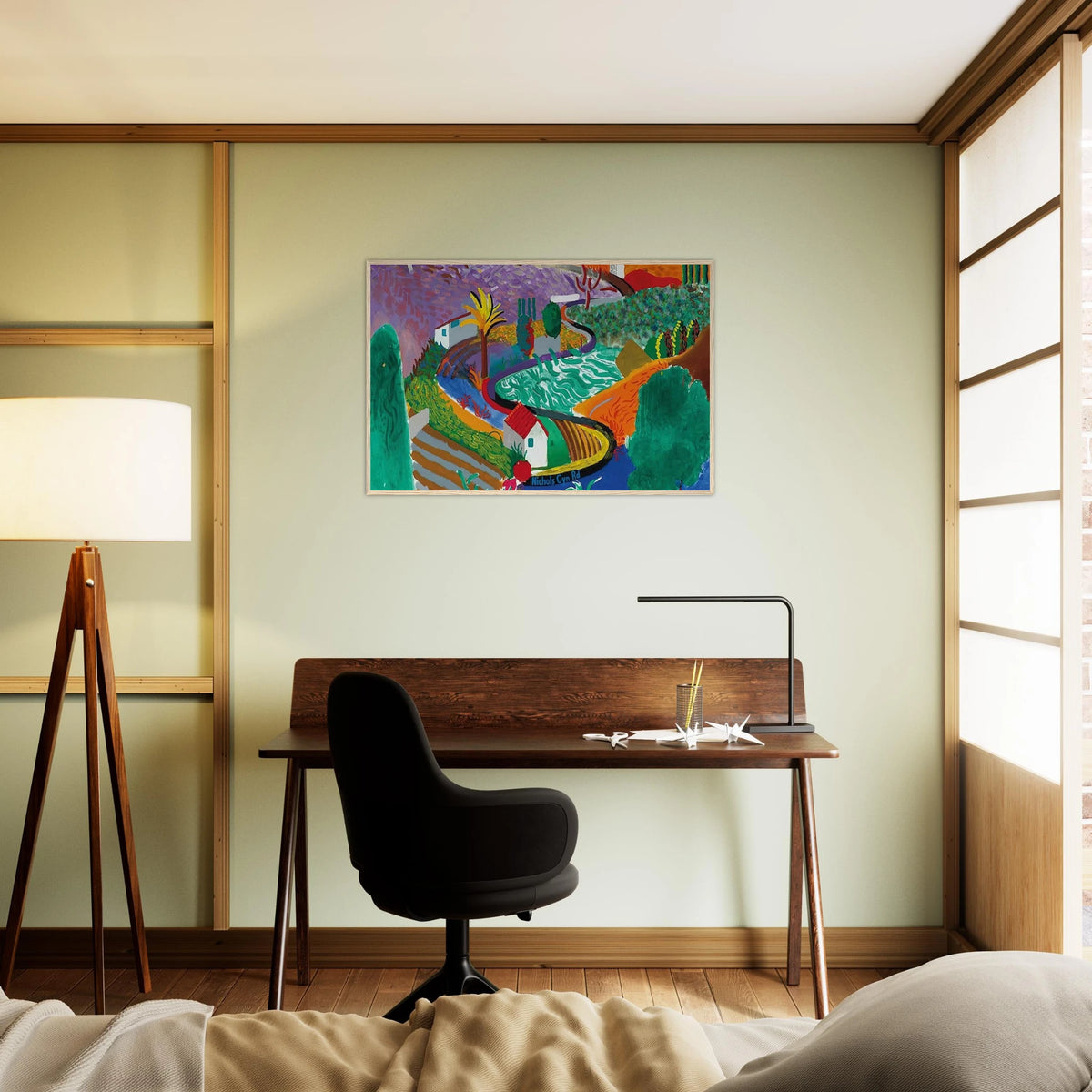 David Hockney Framed Poster | David Hockney Framed Prints Wall Art | David Hockney Poster
