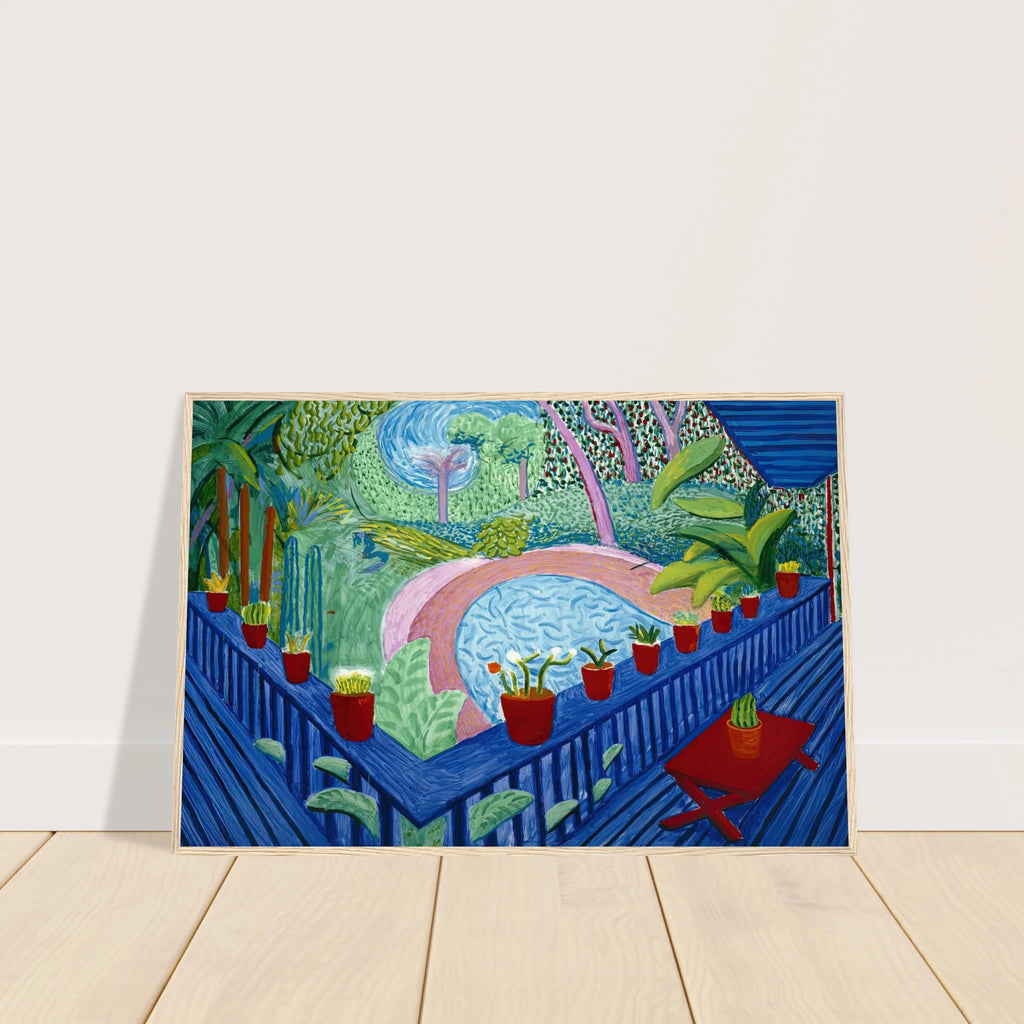 David Hockney Framed Poster | David Hockney Framed Prints Wall Art | David Hockney Poster