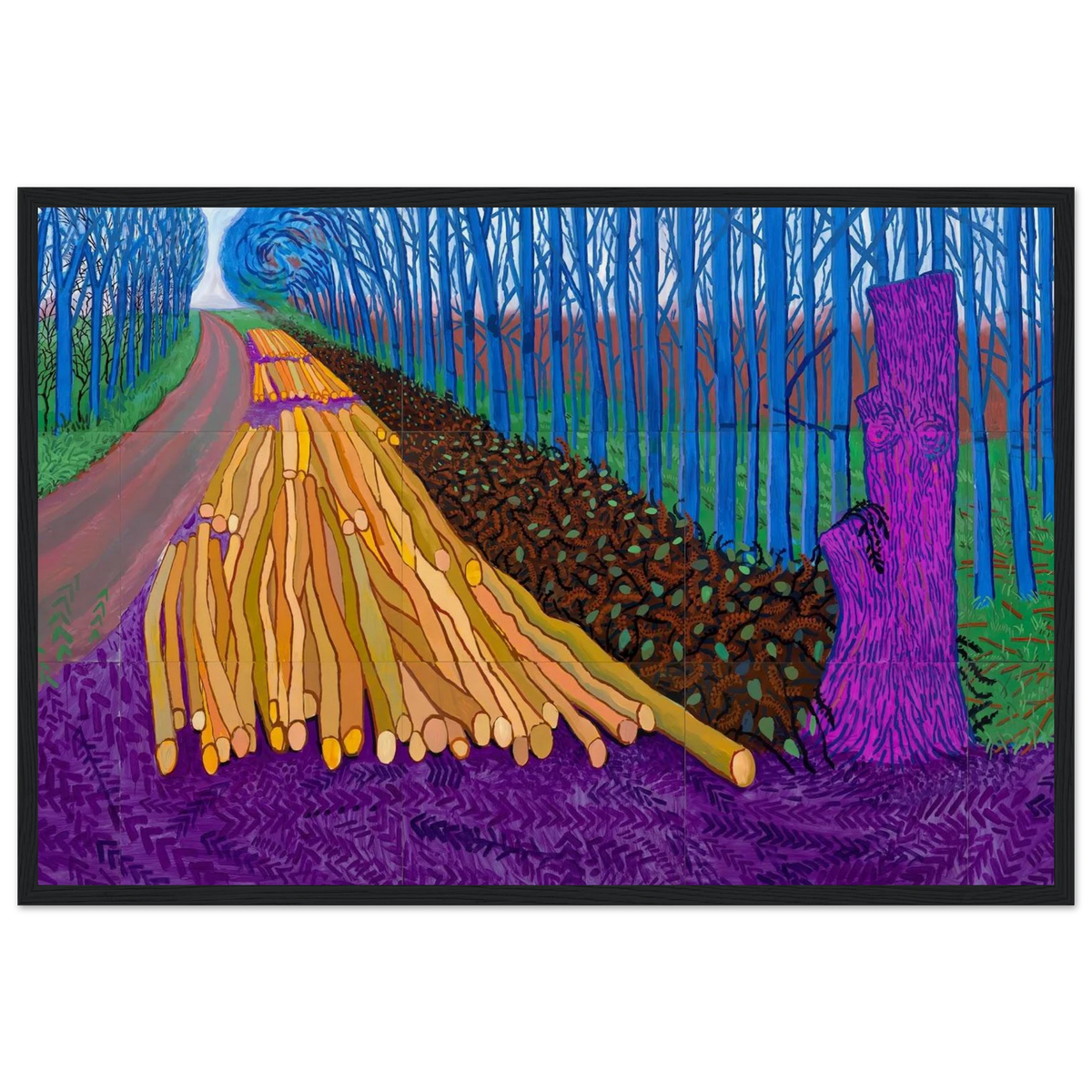 David Hockney Framed Poster | David Hockney Framed Prints Wall Art | David Hockney Poster