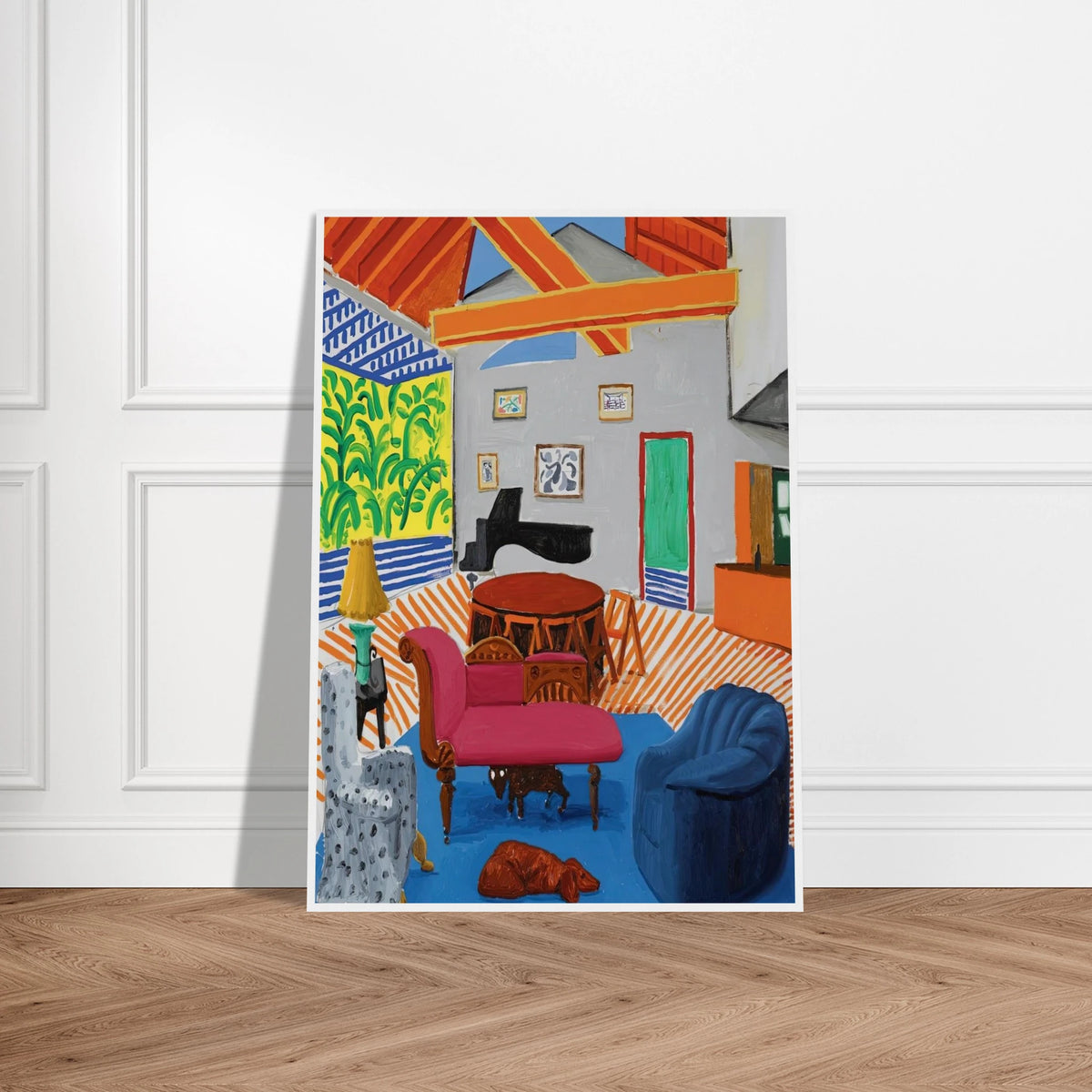 David Hockney Framed Poster | David Hockney Framed Prints Wall Art | David Hockney Poster