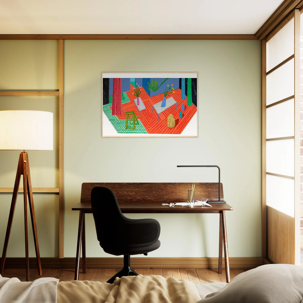 David Hockney Framed Poster | David Hockney Framed Prints Wall Art | David Hockney Poster
