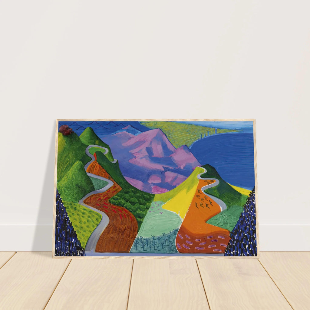 David Hockney Framed Poster | David Hockney Framed Prints Wall Art | David Hockney Poster