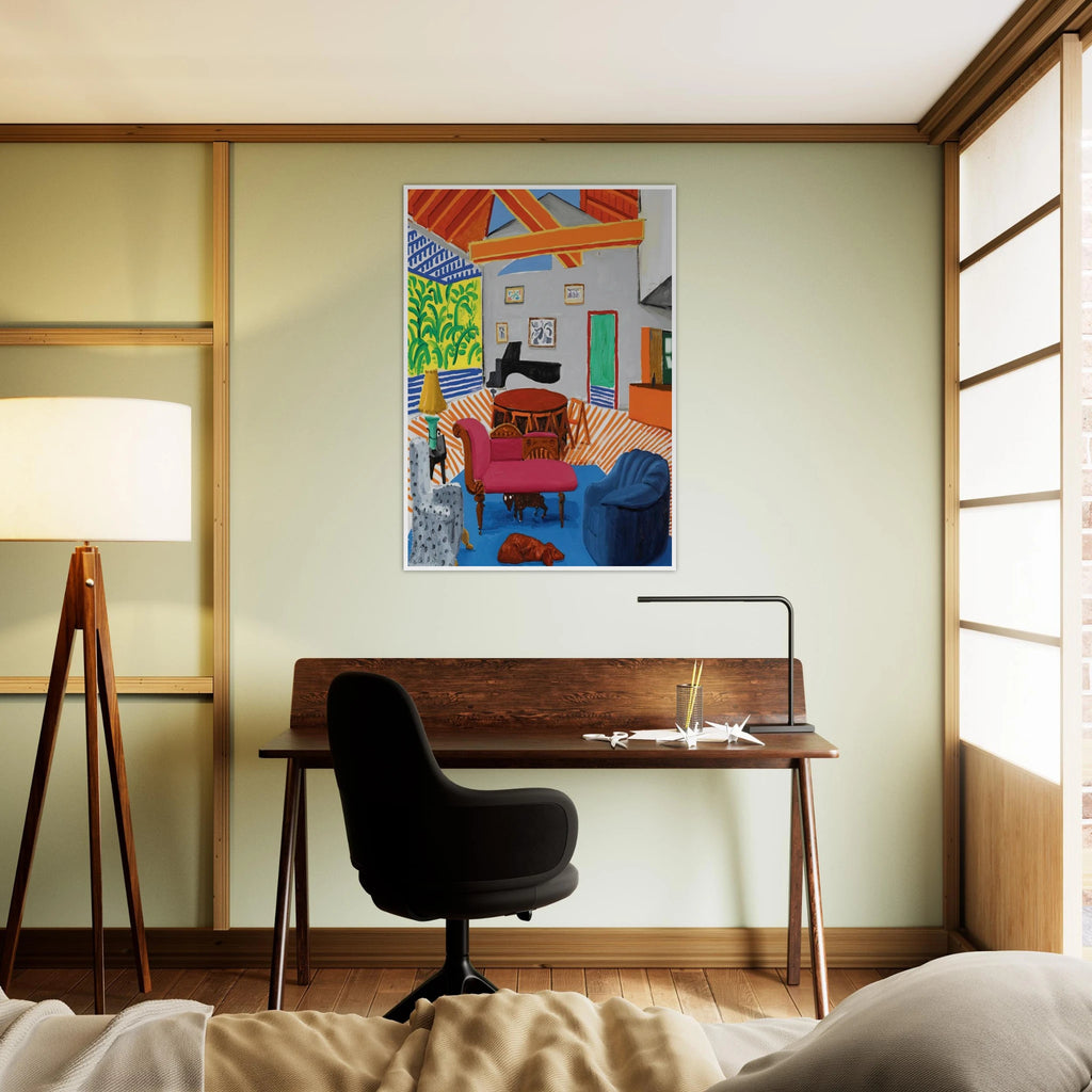 David Hockney Framed Poster | David Hockney Framed Prints Wall Art | David Hockney Poster