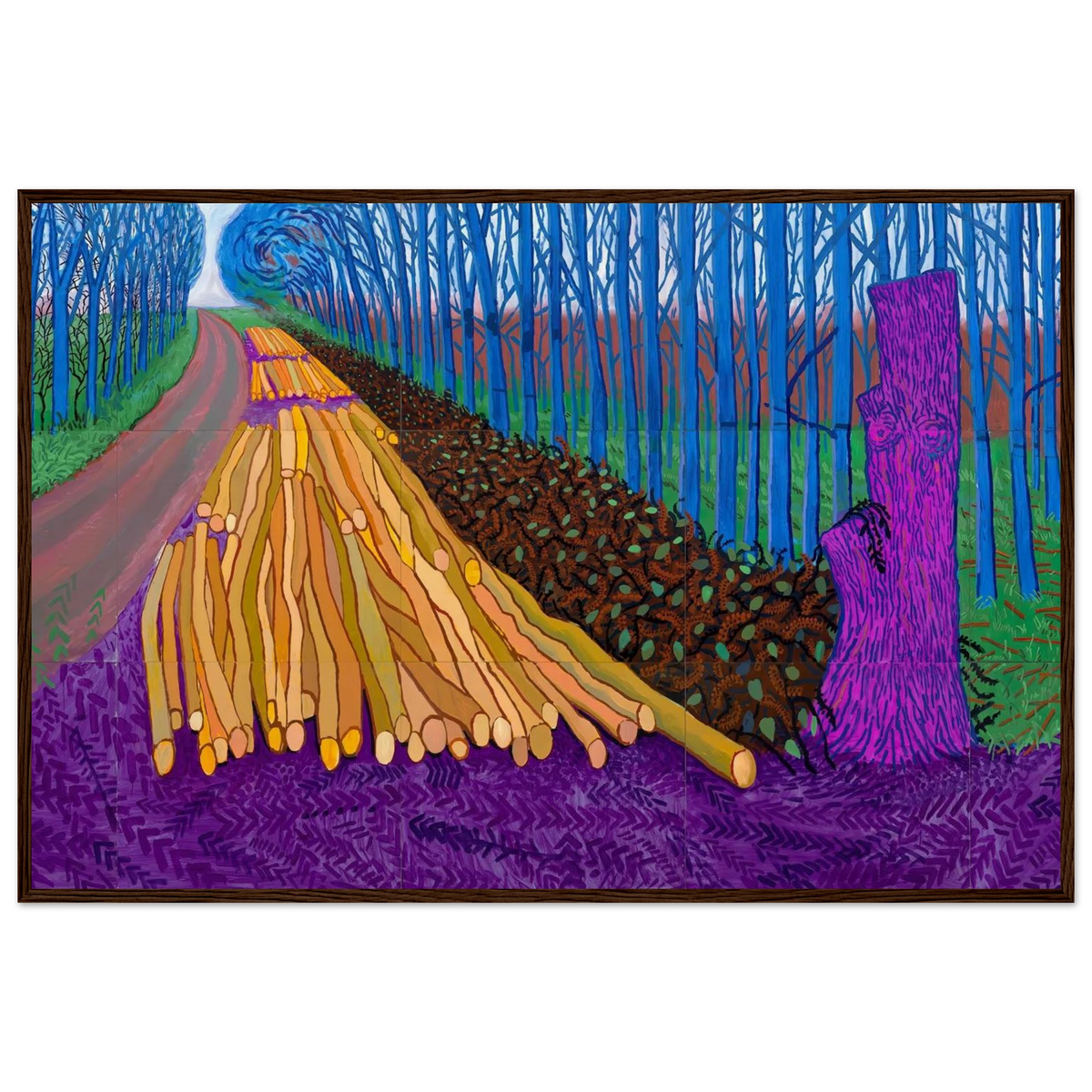 David Hockney Framed Poster | David Hockney Framed Prints Wall Art | David Hockney Poster