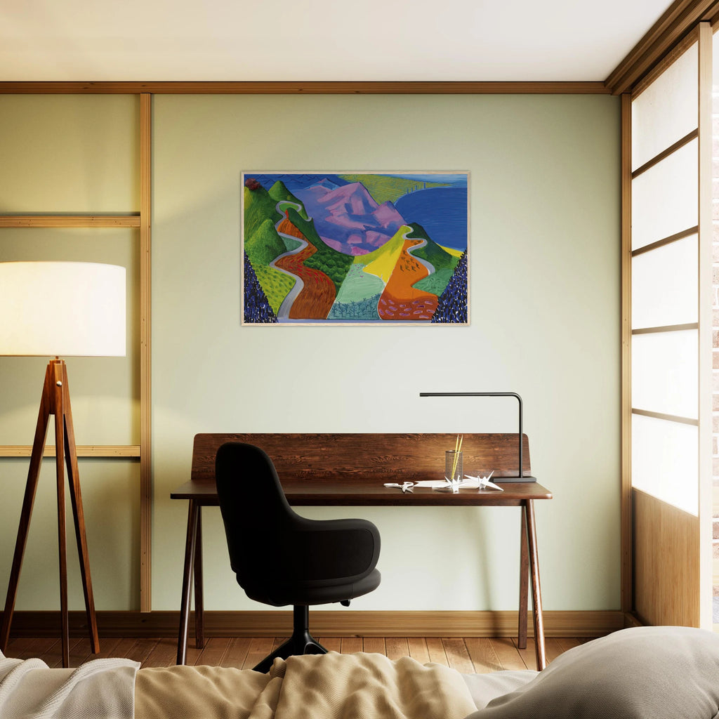 David Hockney Framed Poster | David Hockney Framed Prints Wall Art | David Hockney Poster