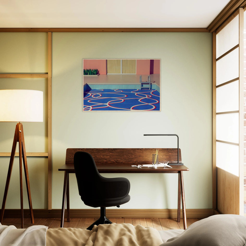 David Hockney Framed Poster | David Hockney Framed Prints Wall Art | David Hockney Poster