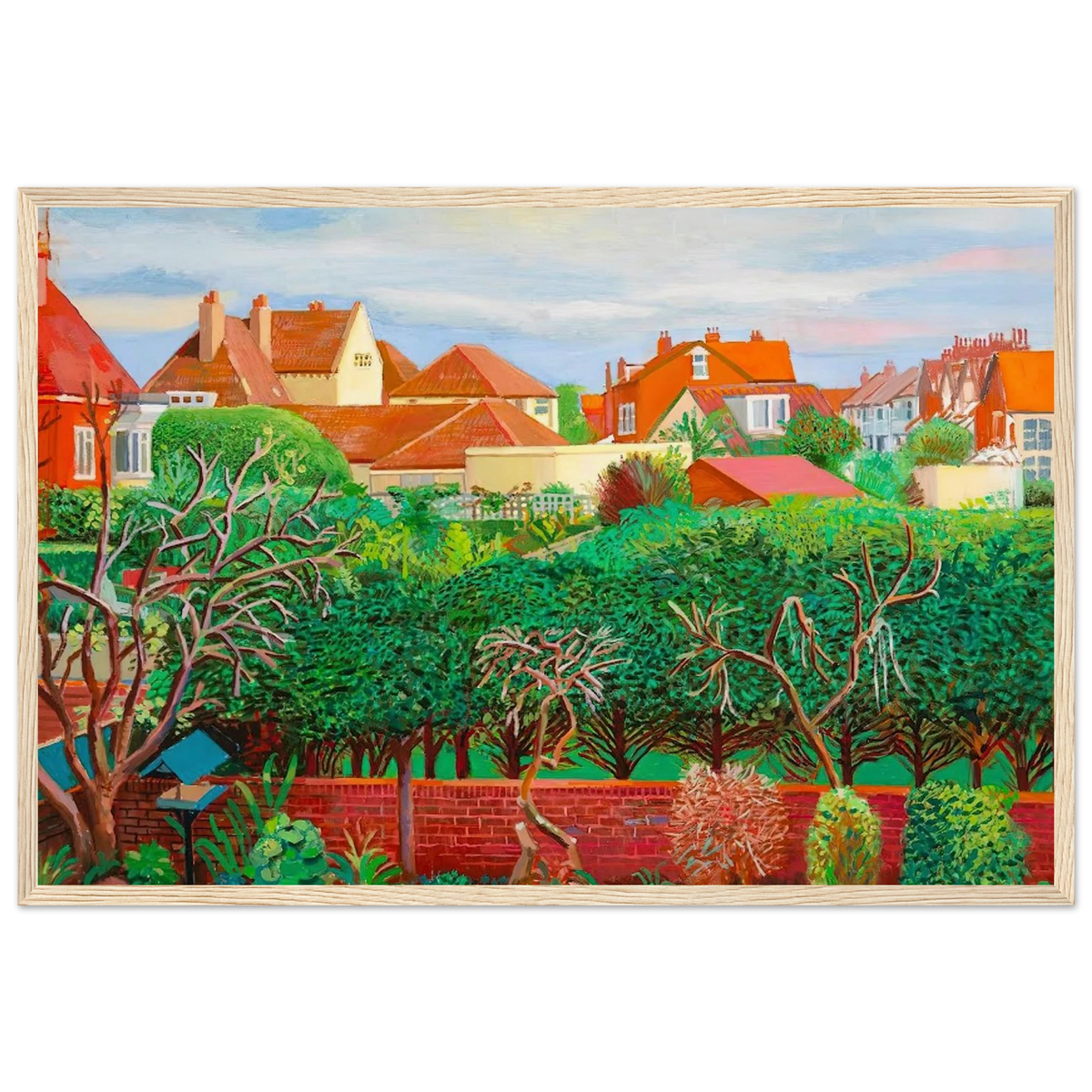 David Hockney Framed Poster | David Hockney Framed Prints Wall Art | David Hockney Poster