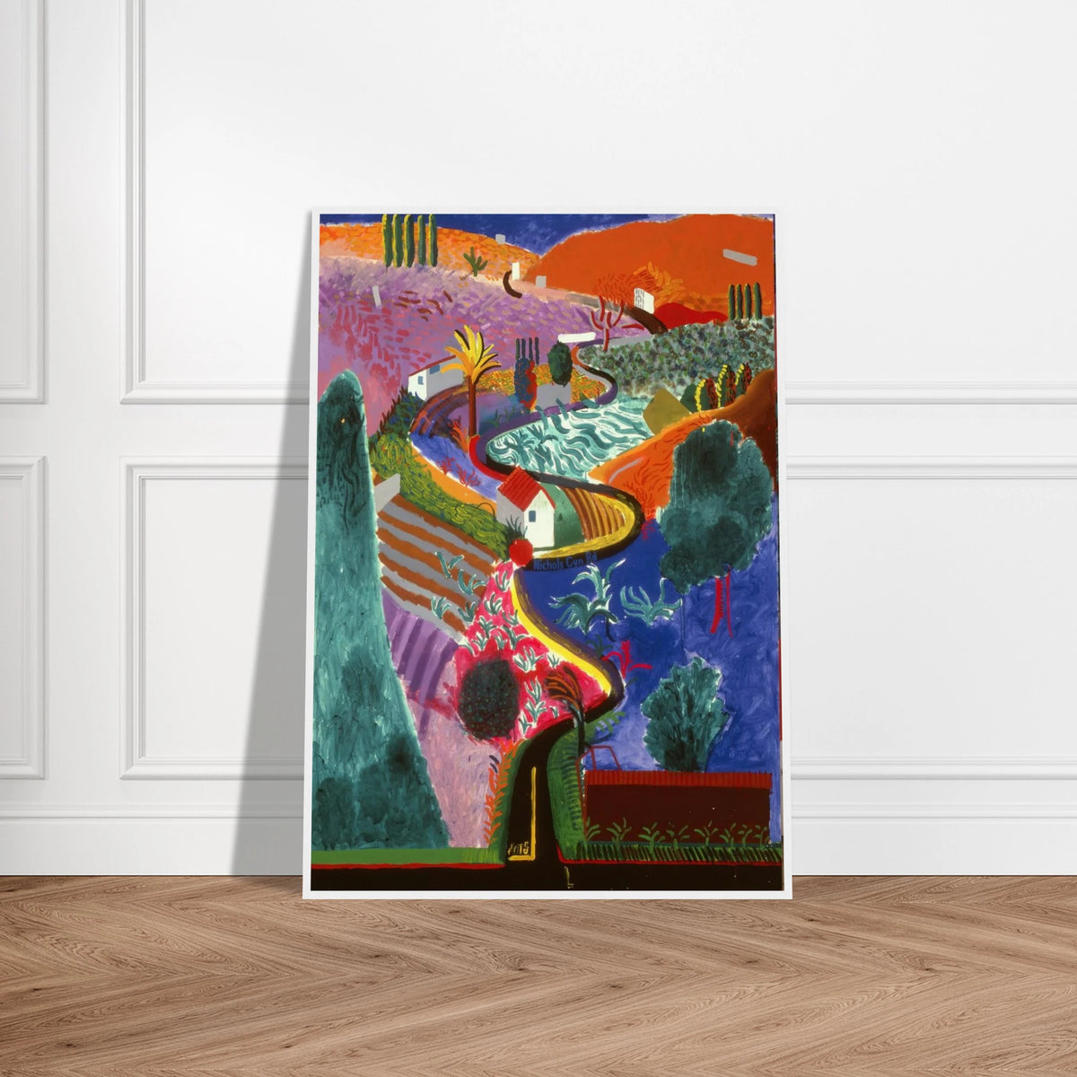David Hockney Framed Poster | David Hockney Framed Prints Wall Art | David Hockney Poster