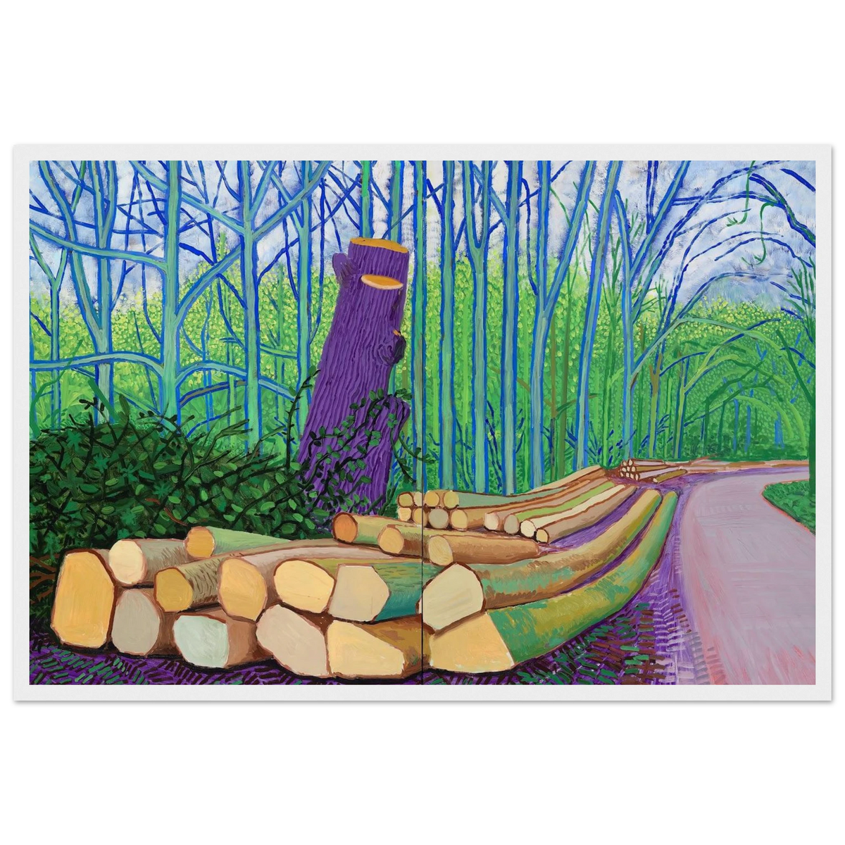 David Hockney Framed Poster | David Hockney Framed Prints Wall Art | David Hockney Poster